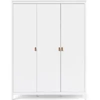 Barcelona 3 Door Wardrobe - White