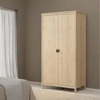 Barcelona Jackson 2 Door Wardrobe - Oak