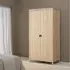 Barcelona Jackson 2 Door Wardrobe - Oak
