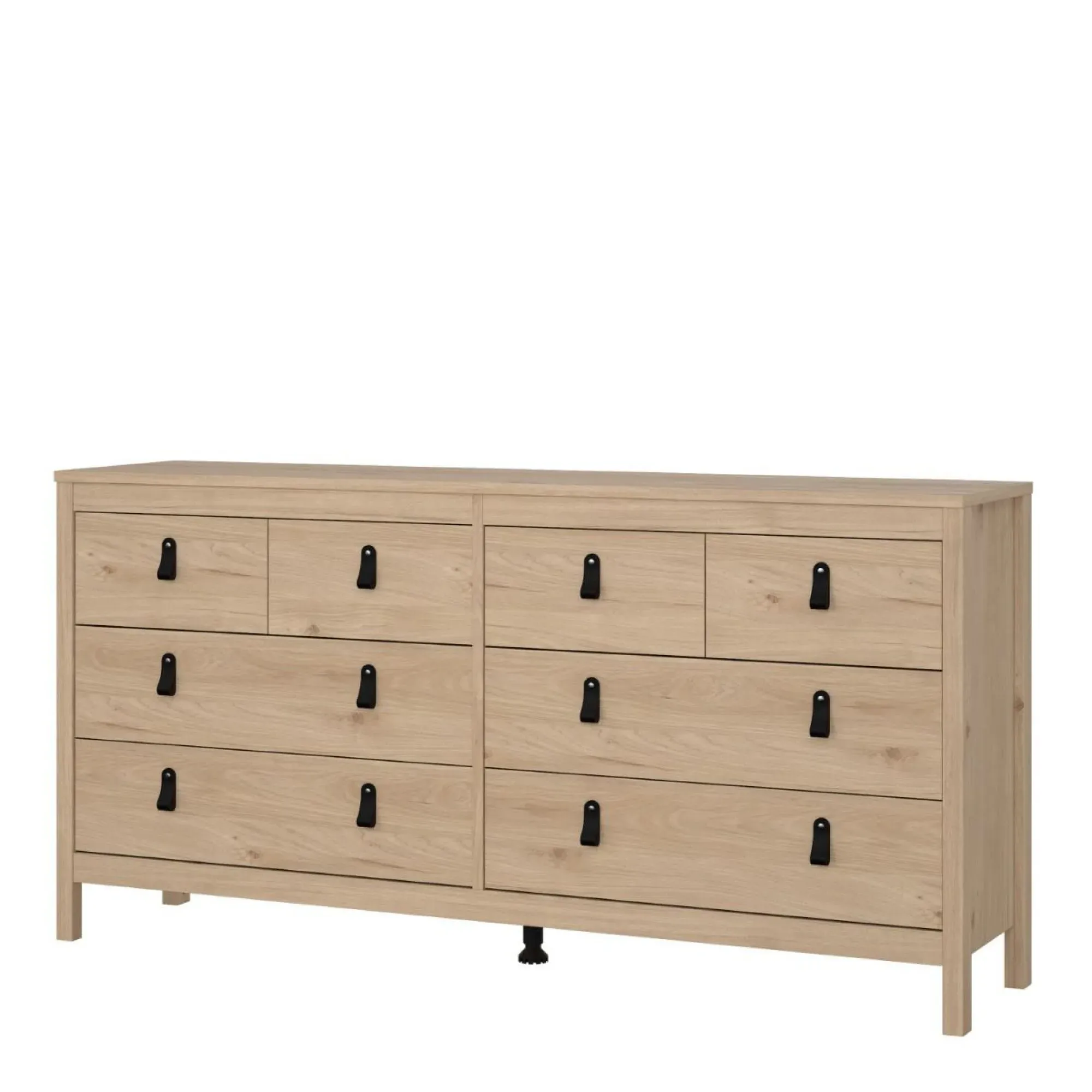 Barcelona Jackson 8-Drawer Chest - Hickory Oak