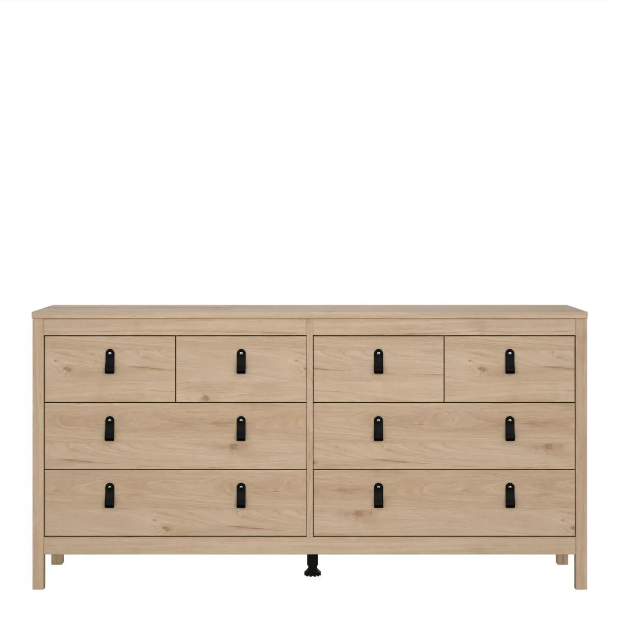 Barcelona Jackson 8-Drawer Chest - Hickory Oak