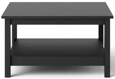 Barcelona Square Coffee Table - Matt Black