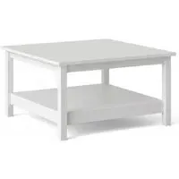Barcelona Square Coffee Table - White