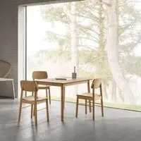 Barlow 4-Seater Dining Table - Oak