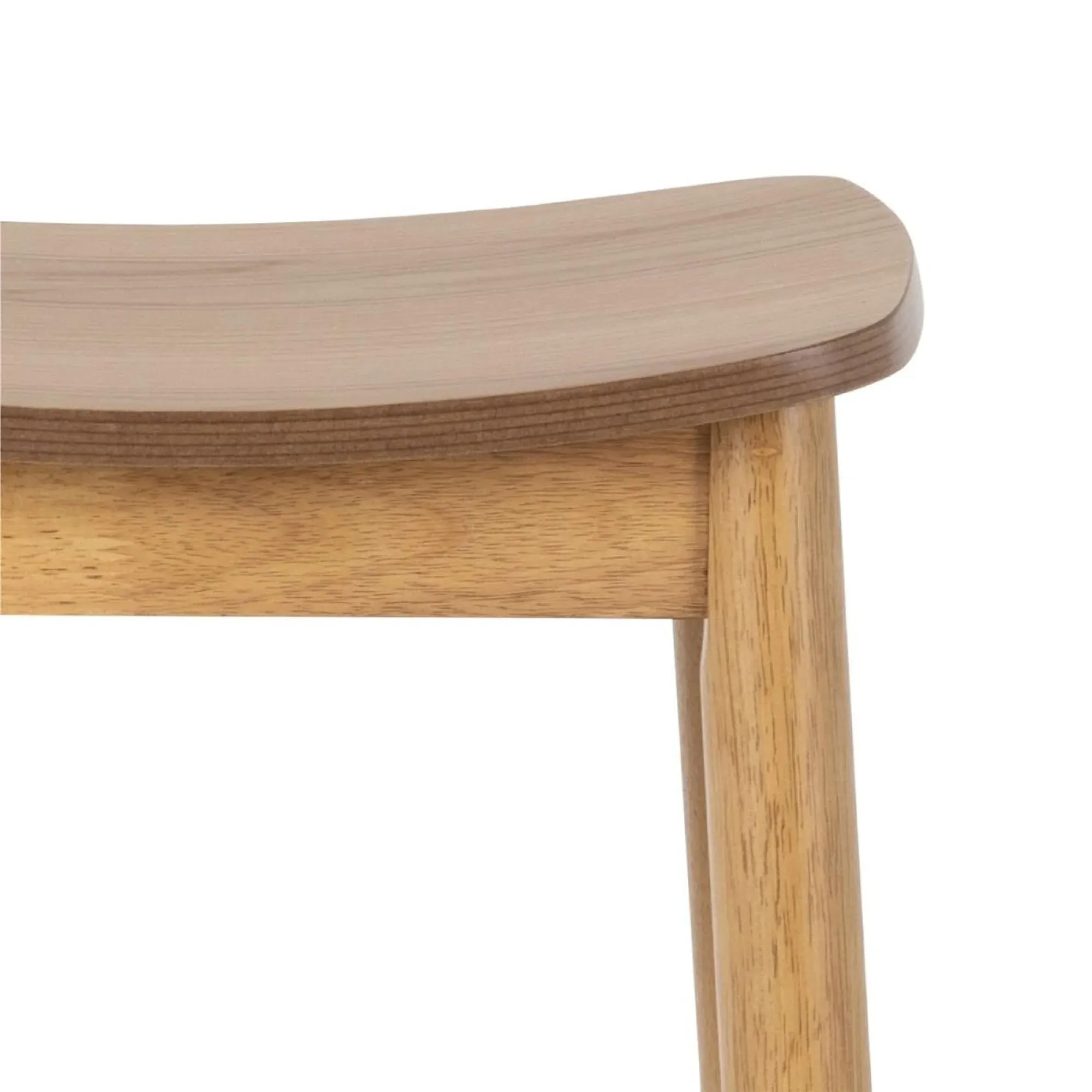 Barlow Backless Bar Stool Set of 2 - Oak