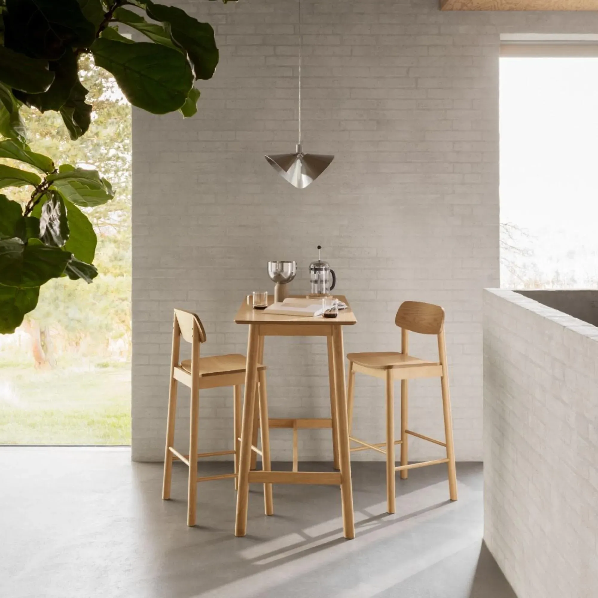 Barlow Bar Table - Oak