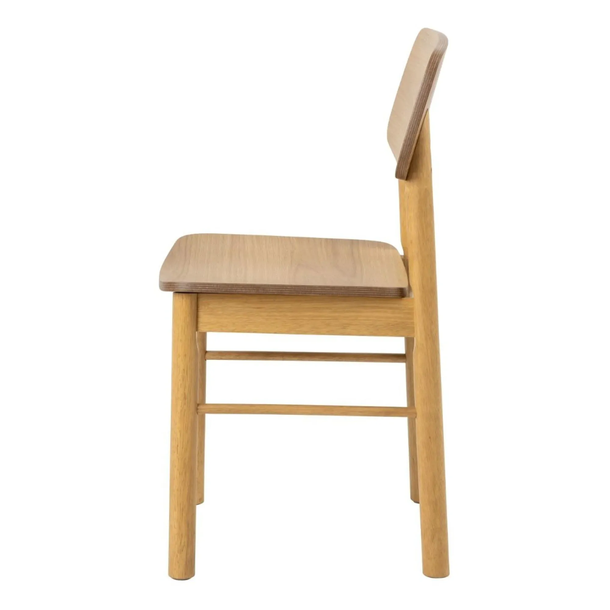 Barlow Dining Chair Set of 2 - Oak Effect