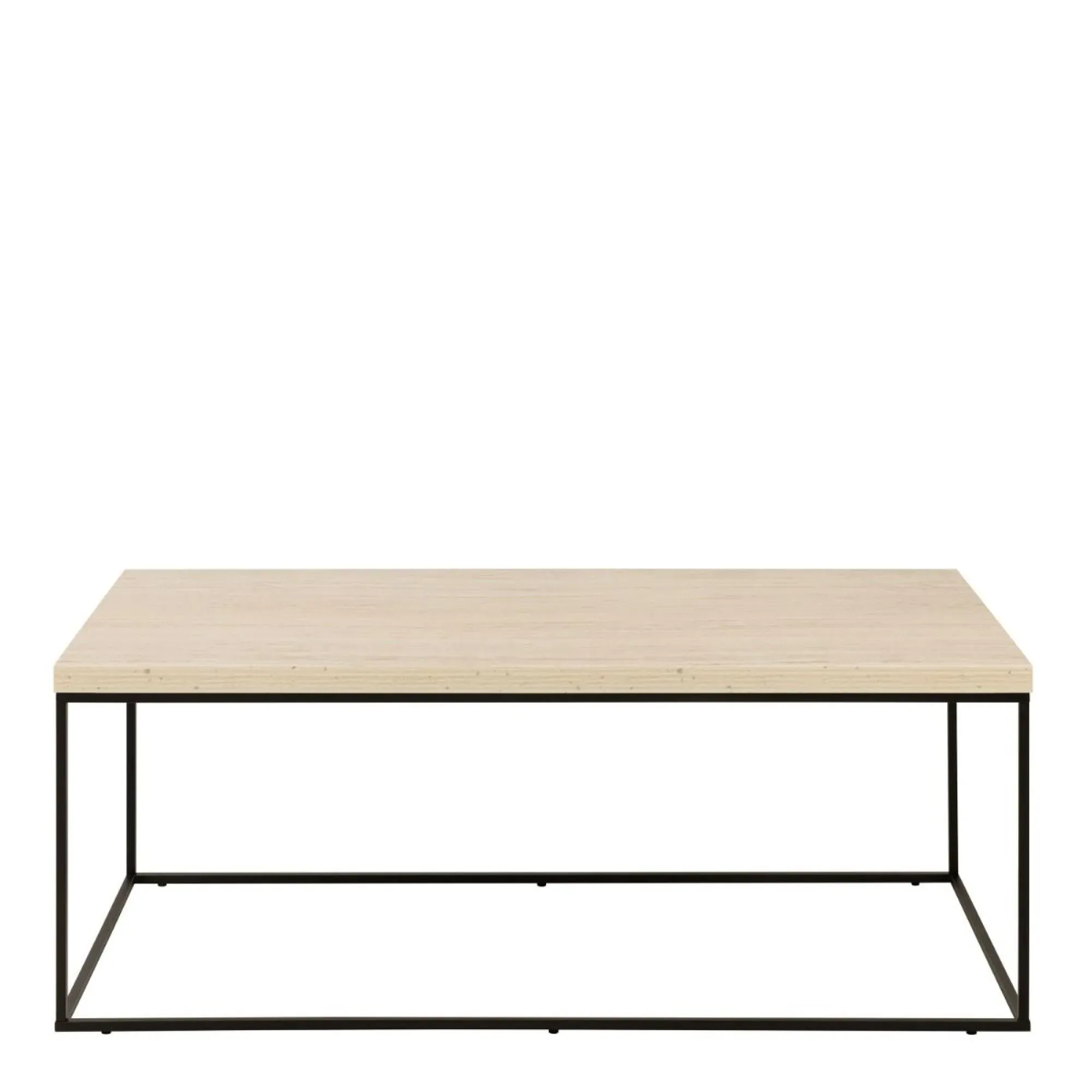 Barossa Coffee Table - Brown, Faux Travertine