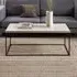 Barossa Coffee Table - Brown, Faux Travertine
