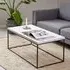 Barossa Coffee Table - White, Marble Effect