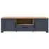 Bohol 166cm TV Unit with Storage - Blue, Oak