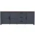 Bohol 3-Door Extra Large Sideboard - Navy, Riviera Oak