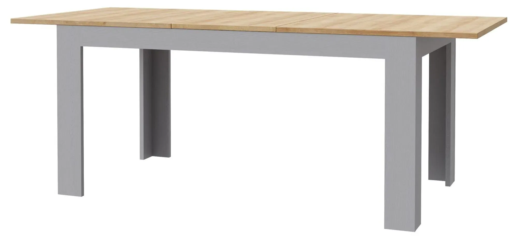 Bohol 6-8 Seater Extendable Dining Table - Grey, Oak