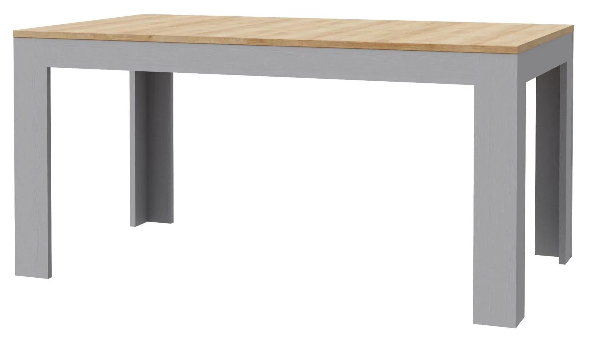 Bohol 6-8 Seater Extendable Dining Table - Grey, Oak