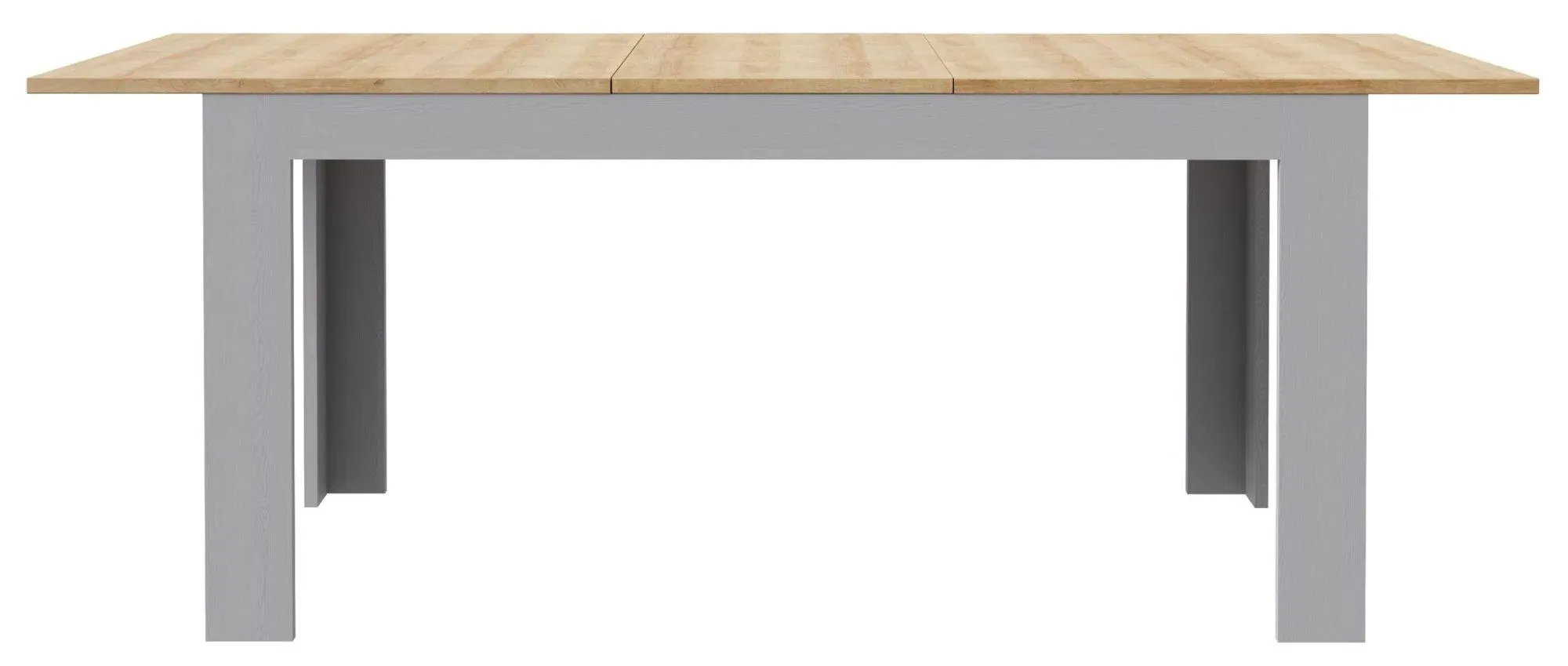 Bohol 6-8 Seater Extendable Dining Table - Grey, Oak