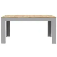 Bohol 6-8 Seater Extendable Dining Table - Grey, Oak