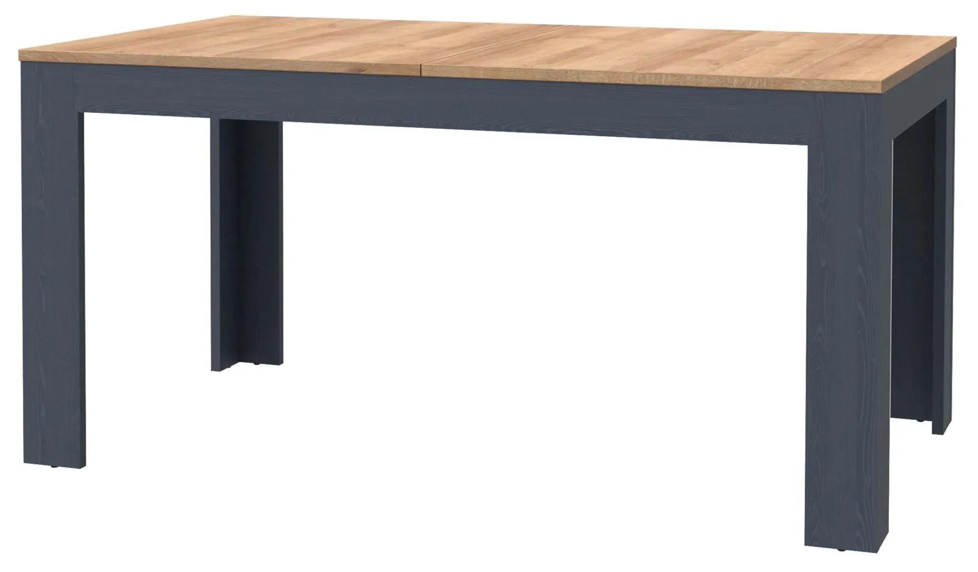 Bohol 6-8 Seater Extendable Dining Table - Navy, Oak