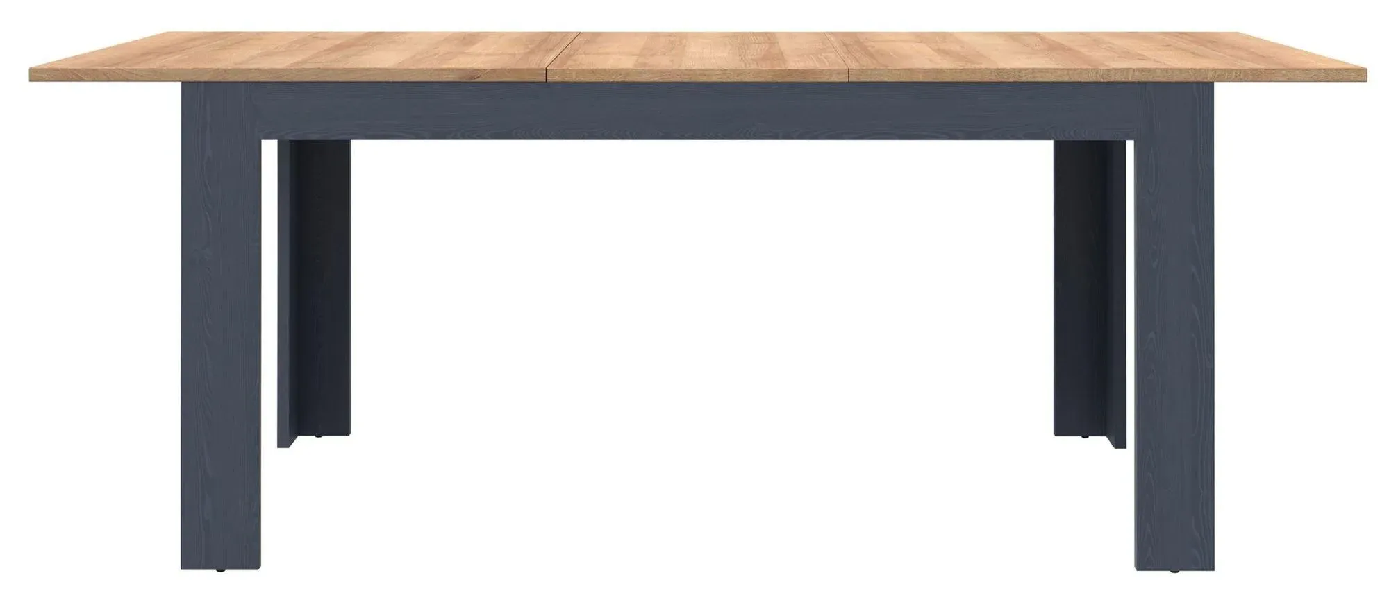 Bohol 6-8 Seater Extendable Dining Table - Navy, Oak
