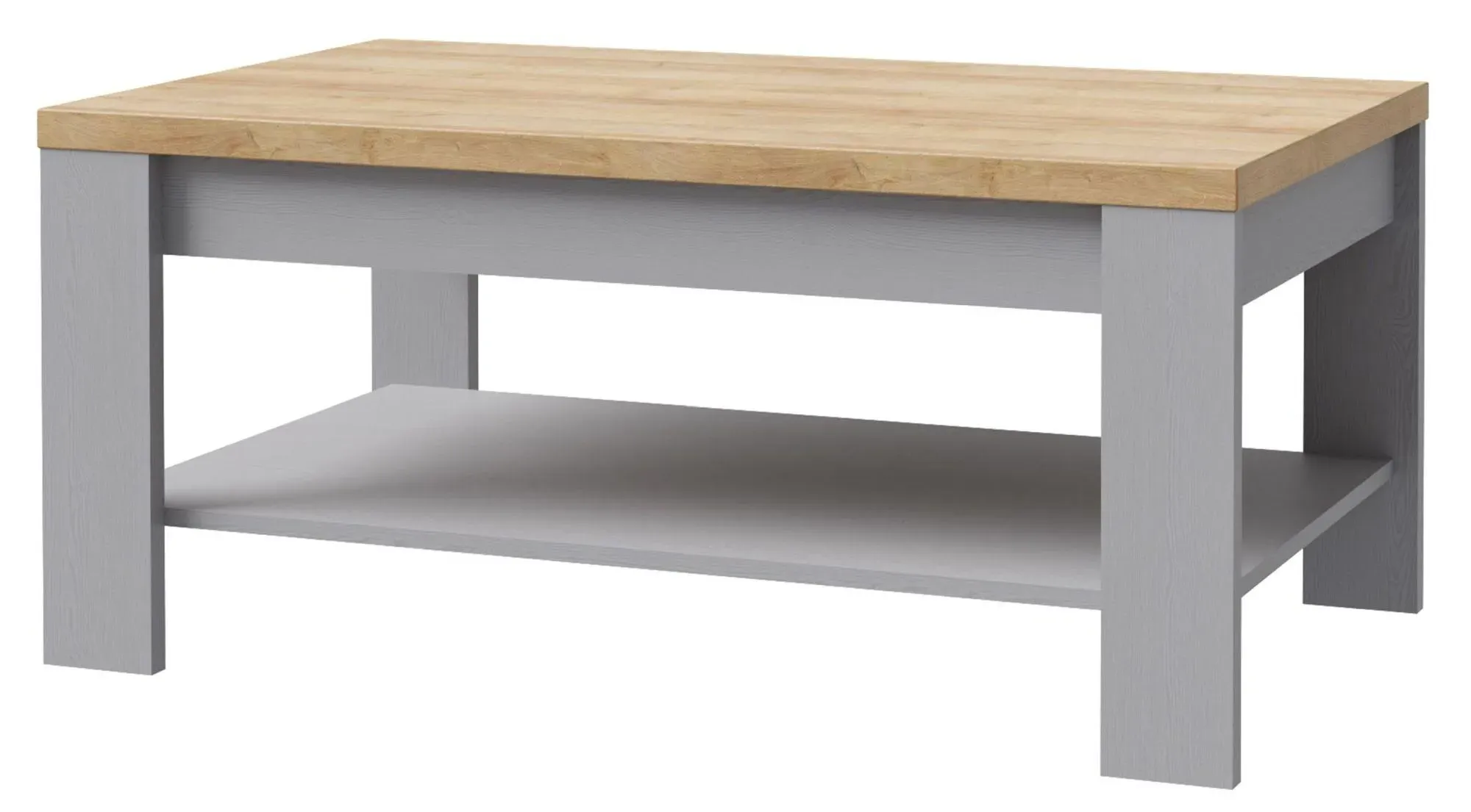 Bohol Coffee Table - Grey, Oak