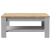 Bohol Coffee Table - Grey, Oak