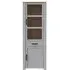 Bohol Narrow Display Cabinet - Grey Oak, Riviera Oak