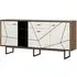 Brolo Extra Large Sideboard - Walnut, White