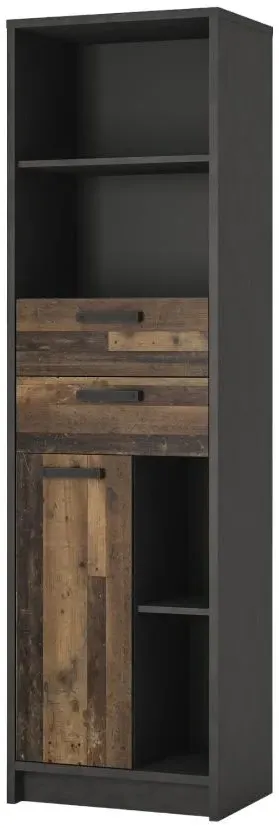 Brooklyn Narrow Bookcase - Walnut