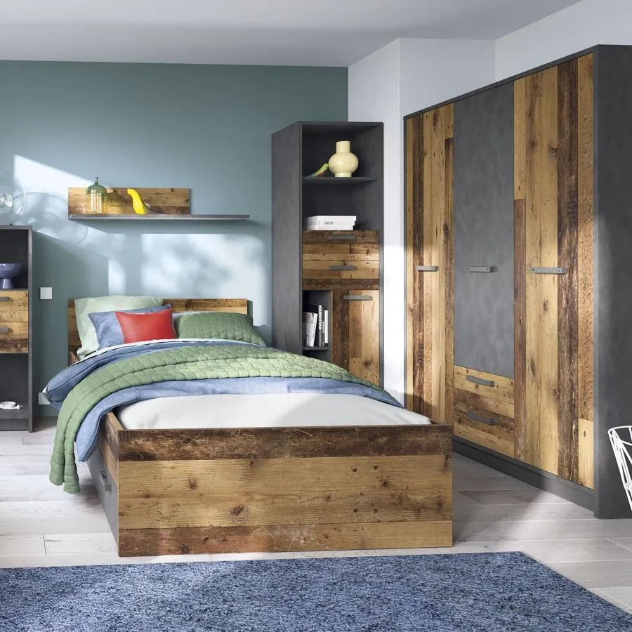 Brooklyn Narrow Bookcase - Walnut