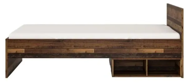 Brooklyn Small Double Bed Frame - Walnut