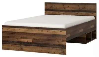 Brooklyn Small Double Bed Frame - Walnut image