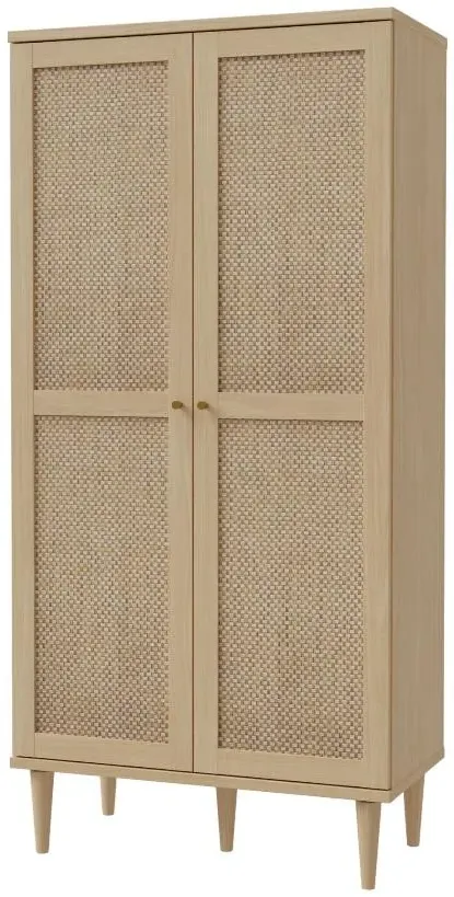 Calasetta 2 Door Hall Cabinet - Rattan
