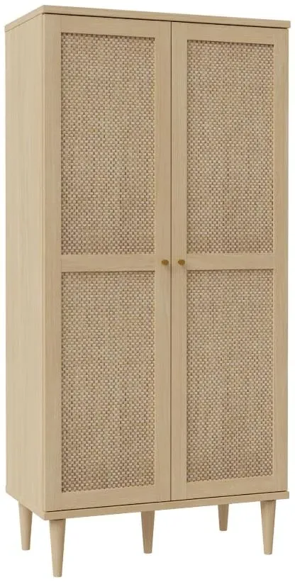 Calasetta 2 Door Hall Cabinet - Rattan