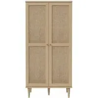 Calasetta 2 Door Hall Cabinet - Rattan