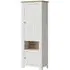 Celesto 2 Door Hall Cabinet - White, Oak