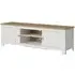 Celesto Large TV Unit - White, Oak
