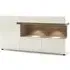 Chelsea 3-Door Glazed Sideboard - White, Truffle Oak