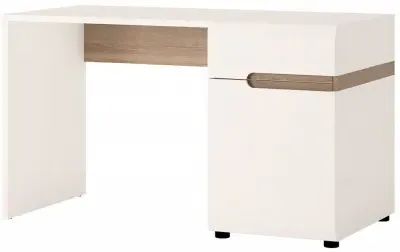 Chelsea Desk - White, Oak image