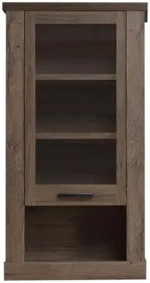 Corona Small Display Cabinet - Tabak Oak image