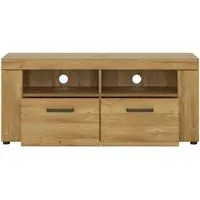 Cortina 127cm TV Unit - Oak