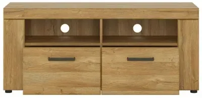 Cortina 127cm TV Unit - Oak
