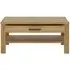 Cortina Storage Coffee Table with Drawer - Oak Effect