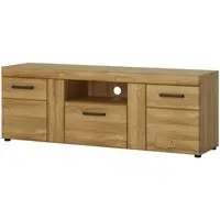 Cortina Tall 157cm TV Unit - Oak