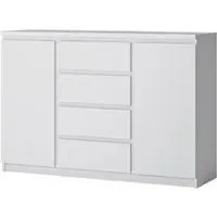 Fribo 2 Door Medium Sideboard - White