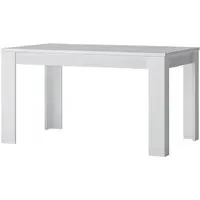 Fribo 4-6 Seater Extending Dining Table - White