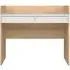 Function Plus 2 Drawer Desk - Oak, White