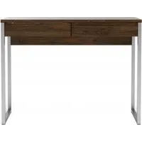 Function Plus 2 Drawer Desk - Walnut