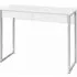 Function Plus 2 Drawer Desk - White Gloss