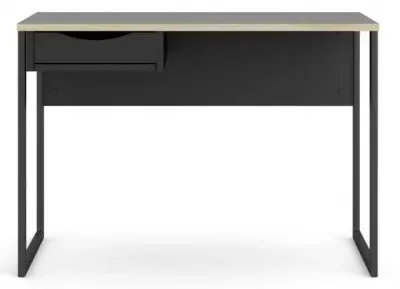 Function Plus Desk with Drawer - Black