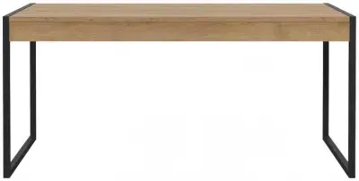 High Rock 6-Seater Dining Table - Black, Oak