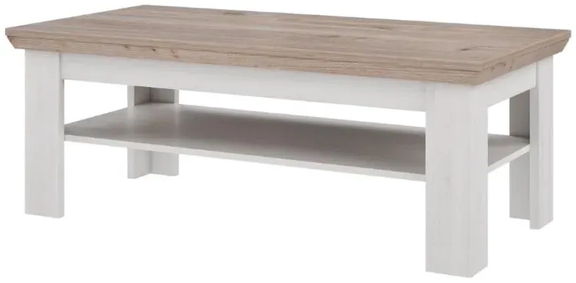 Illopa Coffee Table - White, Oak